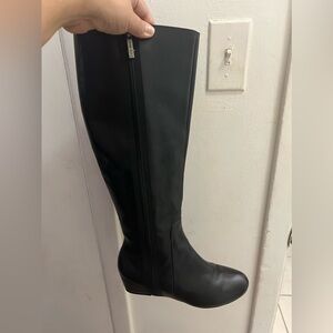 Black boots